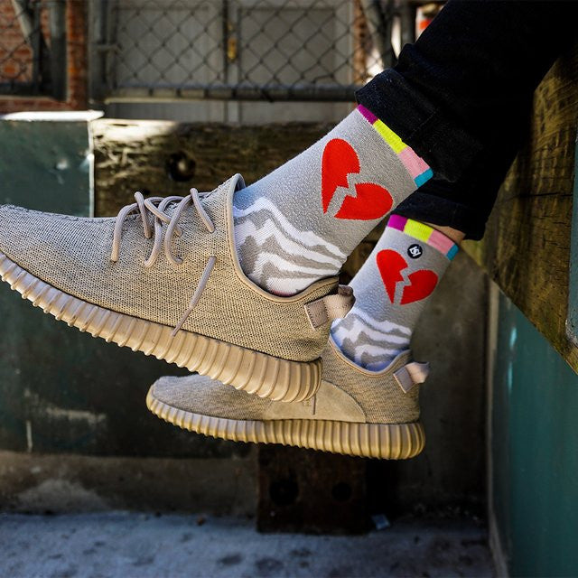 Heartbreaks Socks Ye Inspired 808s & Heartbreaks